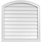 Ekena Millwork Arch Top Surface Mount PVC Gable Vent: Functional, w/ 2"W x 2"P Brickmould Sill Frame, 30"W x 32"H GVPAR30X3203SF - alternate 1